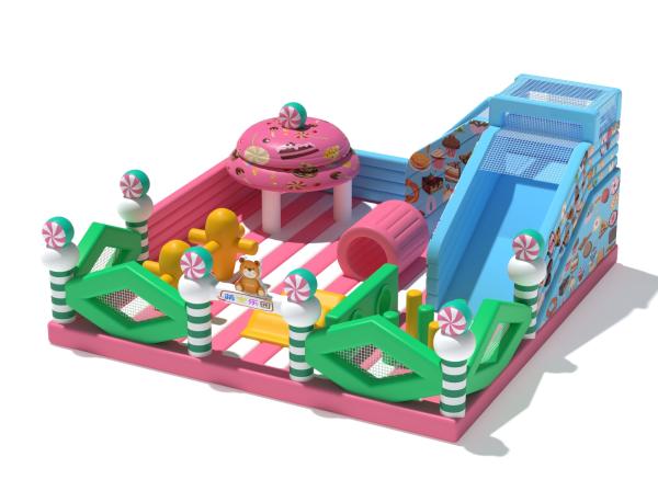 Buy cheap Candy Park Magic Inflatable Castle Bounce House For Children from wholesalers