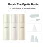 Buy cheap 100/120ml Plastic White Smooth Cylindrical Bottle with white Lid For Empty trigger sprayer Bottle from wholesalers