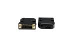 Mini DVI 1080P Lossless Dvi fiber converter Cable Single Mode two core