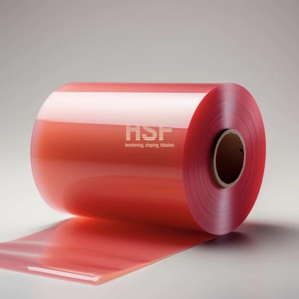 Buy cheap 40uM Red Opaque Monoaxially Oriented PE Film For Tinting Windows from wholesalers