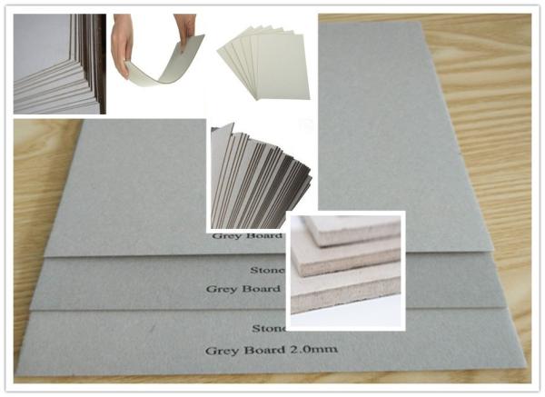 Buy cheap Recycled Pulp Uncoated Laminated Grey Chipboard 700gsm - 1800gsm 1.5mm Thick Paper from wholesalers