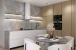 Custom Modern Wood Kitchen Cabinets Bespoke L Shaped Kitchen System