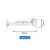 Buy cheap Convenient Wall Mounted Shower Bench , ABS Panel Folding Shower Seat Easily Install from wholesalers