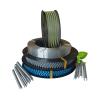 Buy cheap Wall Clamp Heavy Duty Reel R Shape Sausages Clips Food Standard Packaging 8000Numbers/Roll from wholesalers
