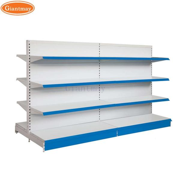 Buy cheap Heavy Duty Gondola Retail Display Racks Cosmetics Supermarket Display Shelf from wholesalers
