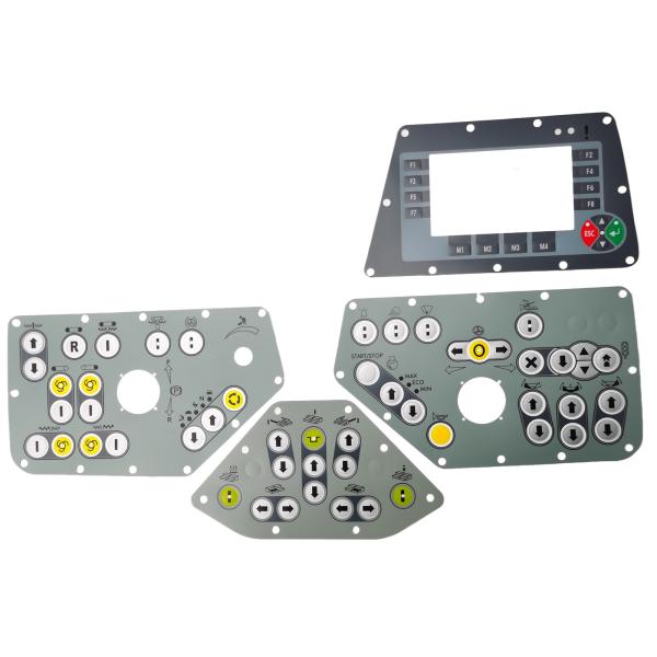 Buy cheap panel sticker film of the asphalt paver parts grey 3 generation with circle ring from wholesalers