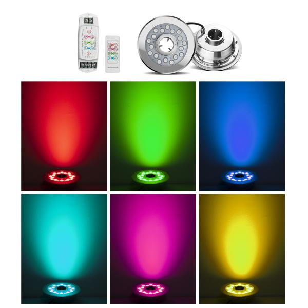 Buy cheap SMD3535 24W SS316L 800LM underwater fountain led lights from wholesalers