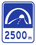 Road Information Guide Signs Blue and White Color Sign Thick Aluminum Traffic