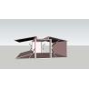 Buy cheap 40ft Custom Single Side Expansion Twin Cabin Container House Green Building from wholesalers