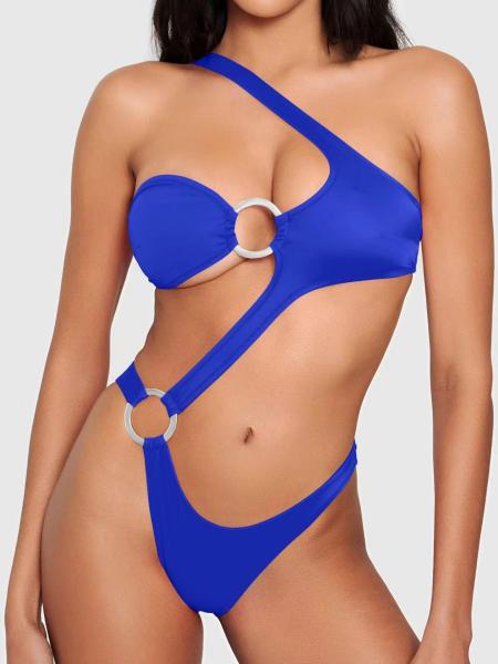 Buy cheap Comfortable Ladies One Piece Swimsuit Solid Color and Durable Material from wholesalers