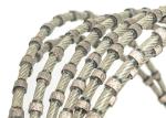 Granite Block Dressing Tools Granite Diamond Wire Saw To Cutting Stone 11mm