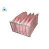 Buy cheap Pink F7 Air Filter Aluminum Alloy Frame , 6 Pockets Air Handler Filters from wholesalers