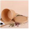 Buy cheap Salad Porridge Packaged Kraft Paper Takeaway Bowl Fast Food Box 32Oz from wholesalers