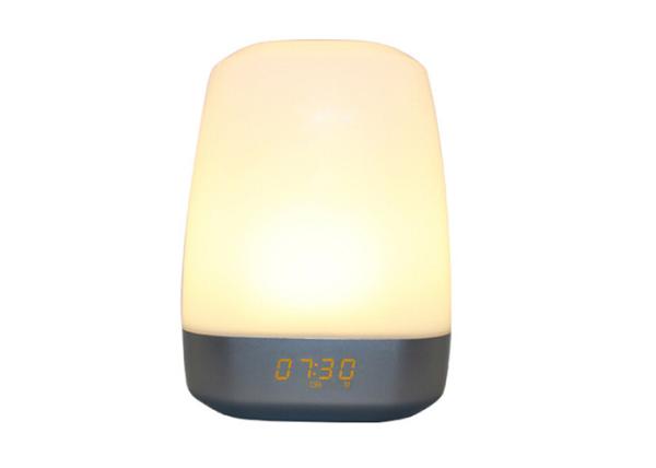 Buy cheap Dimmable Wake Up Touch Light Alarm Clock Bedside With 5 Natural Sounds from wholesalers