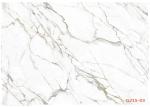 White Marble PVC Decorative Film For cabinet Scratch - Resistant