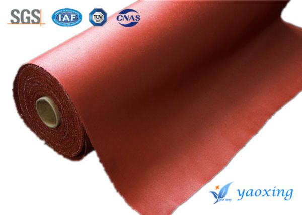 Buy cheap Fire Curtain Fabric Double Sides Silicone Coated High Fireproof Performance from wholesalers