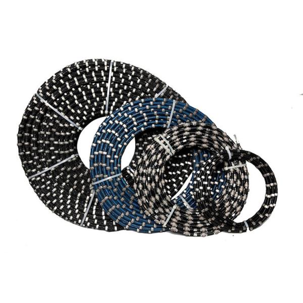 Buy cheap Precision Diamond Wire 40pcs/m 9.8mm Diamond Cable Saw 30 bead from wholesalers