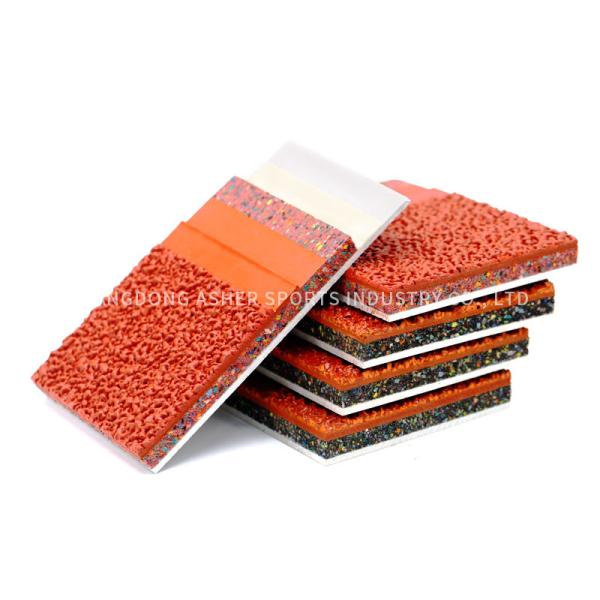 Buy cheap Integrated Sandwich System Running Track Rubber 20mm thickness Playground Use from wholesalers