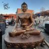 Buy cheap Bronze Buddha Statues Copper Brass Large Sitting Zen Budda Sculpture Metal Religious Antique Customized from wholesalers