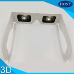 Paper Diffraction 3D Fireworks Glasses Spiral 3d Holographic Glasses Full Color