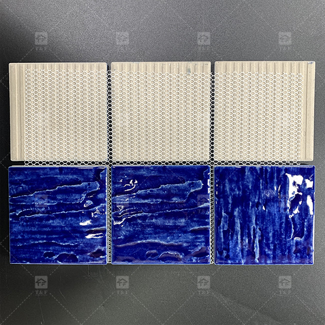 Blue Swimming Pool Mosaic Tile Square Shaped Kitchen Bathroom Floor Wall Tiles