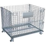 Galvanized Warehouse Logistics Transport Storage Folding Steel Metal Wire Mesh