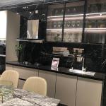 Jinhengsteel Modern Home Kitchen Cabinets SS 304 High Gloss