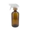 Buy cheap Amber Boston Glass Sprayer Bottle With Bamboo Cap 500Ml Fine Mist Sprayer Bottle from wholesalers