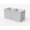 Buy cheap Military Use Hesco Bastion Barrier System Square Hole Shape Easy Assembly from wholesalers