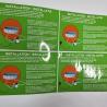 Buy cheap CDR Household Essentials Labels PVC CMYK Cleaning Product Labels from wholesalers