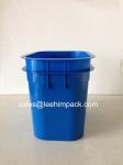 Heavy duty food grade plastic rectangular jar