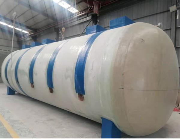 Buy cheap Corrosion Resistant FRP GRP Integrated Sewage Treatment Equipment Strength Low Service Maintenance from wholesalers