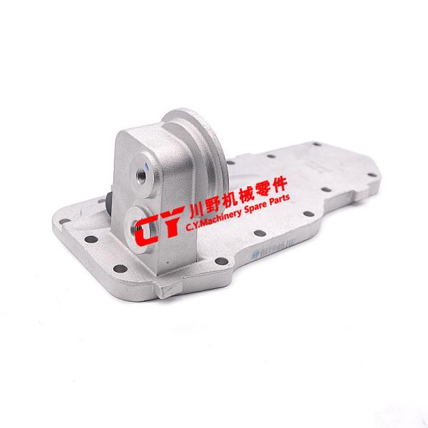 Buy cheap 6735-61-2260 6D102 PC200-6 Excavator Oil Cooler Cover from wholesalers