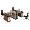 Buy cheap modern melamine 4 seater office workstaion table furniture from wholesalers