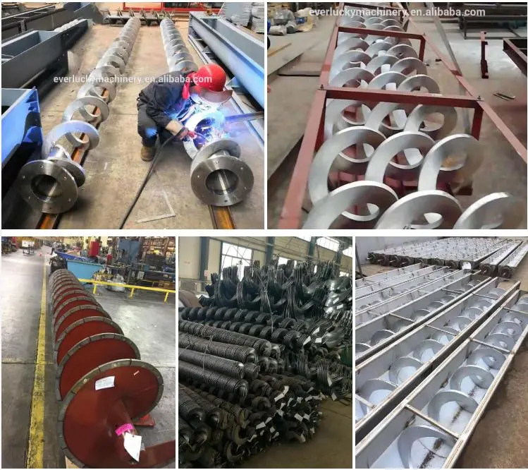 High Quality Thickened Accurate Size Screw Auger Flight Spiral Blades Screw Blade for Screw Conveyor