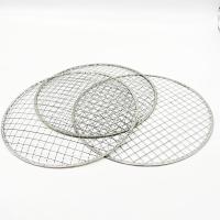 Buy cheap Galvanized Cross Edging Stamping Disposable BBQ Mesh product