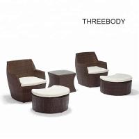 Buy cheap Comfortable Rattan Outdoor Wicker Sofa , 4 Seater Outdoor Patio Sofa High Grade product