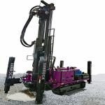 Water Well Drilling Rig Machine 400m Depth Crawler Hydraulic Water Drilling Rigs
