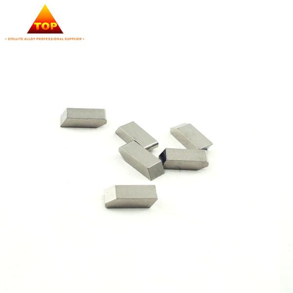 Buy cheap Tungsten Welding Cobalt Chrome Alloy Saw Tips For Wood Cutting Band / Frame / Circular Saws from wholesalers