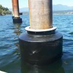 High Energy Absorption BV Donut Fender For Docking Marine EVA Bumper
