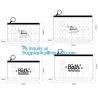 Buy cheap zipper slider swimwear packaging bags, pvc pouch glitter clear plastic vinly Zip lockkk bag, biodegradable pvc plastic slid from wholesalers