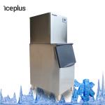 Free Standing Cube Ice Machine 300kg In Coffee Shop Buffet Snack Bar