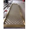 Buy cheap Colored Metal Laser Cut Panels stainless steel partitions For Sunshades Louver Window Screen 201 304 316 from wholesalers