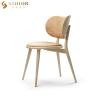 Buy cheap European Wood Ultra Modern Dining Chairs 58cm Width Minimal Style from wholesalers