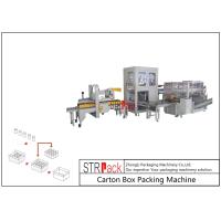 Buy cheap Automatic Industrial Carton Box Packing Machine Large Capacity For Bottle / Can product