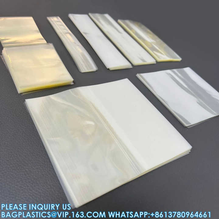 POF Clear Pvc Shrink Film Plastic Heat Shrink Wrap For Can Bottles Packing Tamper Evident Shrink bags