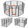 Buy cheap Firm Frame Sturdy Steel Dog Cage , Stainless Steel Cat Cage L Shaped Latch from wholesalers