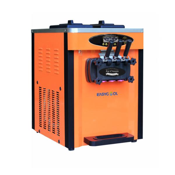 Buy cheap Three Flavor Soft Ice Cream Machine Painted Steel 20L Ice Cream Making Machine Factory Price from wholesalers