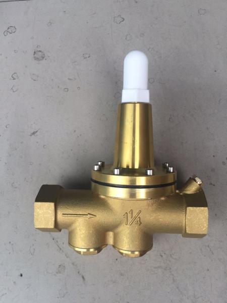 Buy cheap Brass water pressure reducing valve Working pressure PN16 , Adjustment 20~175PSI from wholesalers
