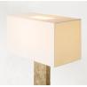 Buy cheap OEM Fabic Shade Dimmable Brass Standing Floor Lamp AC 85-265V from wholesalers